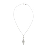 Tiffany & Co. Elsa Peretti Sterling Silver Pearl Mesh Drop Necklace