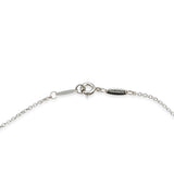 Tiffany & Co. Elsa Peretti Sterling Silver Pearl Mesh Drop Necklace