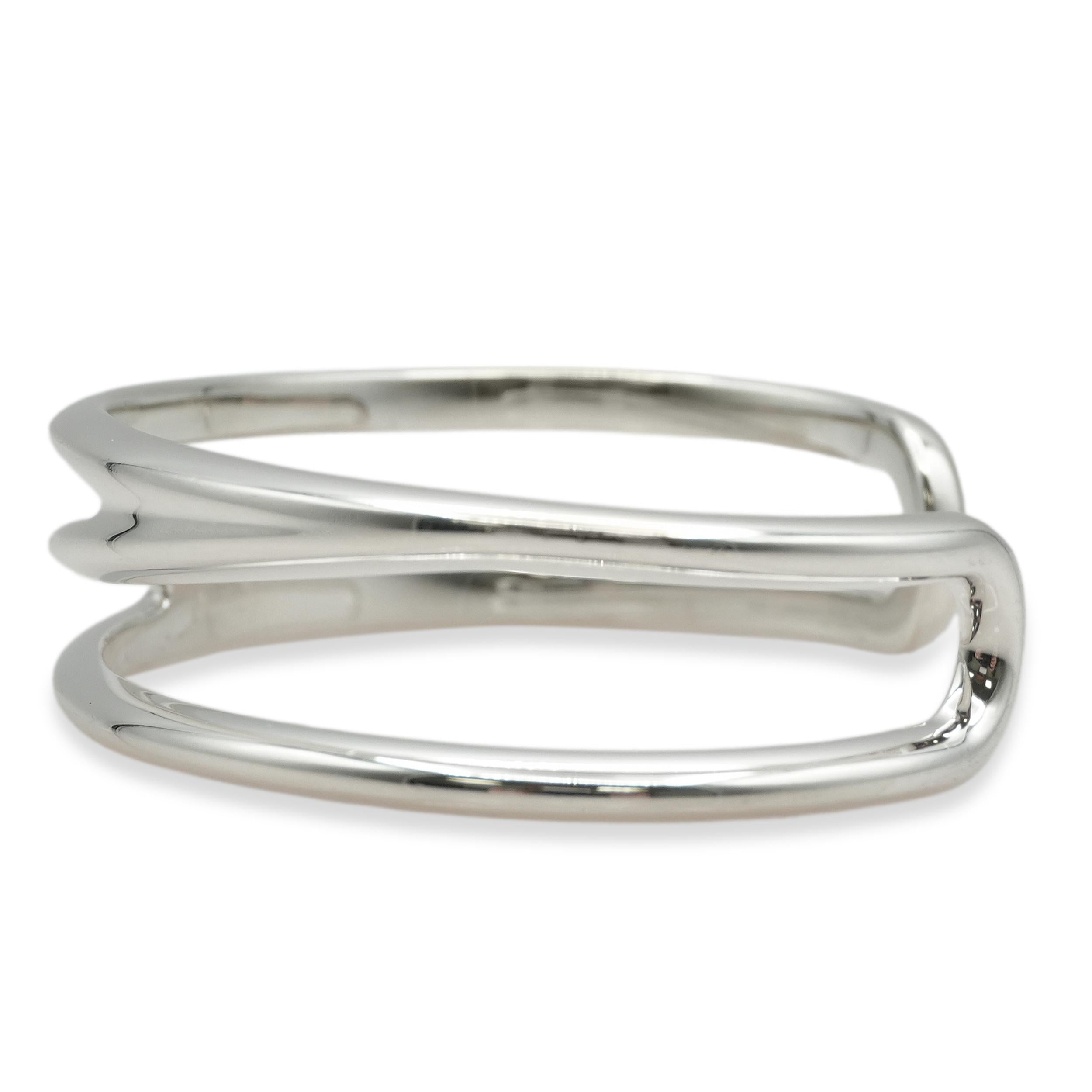 Tiffany & Co. Sterling Silver Zigzag Cuff Bracelet