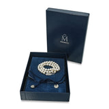 Mikimoto 18K White Gold Akoya Pearl Necklace