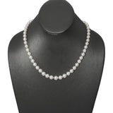 Mikimoto 18K White Gold Akoya Pearl Necklace