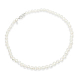 Mikimoto 18K White Gold Akoya Pearl Necklace