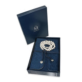 Mikimoto 18K White Gold Akoya Pearl Necklace
