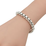 David Yurman Sterling Silver 9" Box Chain Bracelet