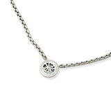 David Yurman Sterling Silver & 14k Yellow Gold Box Chain with Cookie Pendant