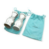 Tiffany & Co. Sterling Silver Borel Salt Shaker & Pepper Grinder Set