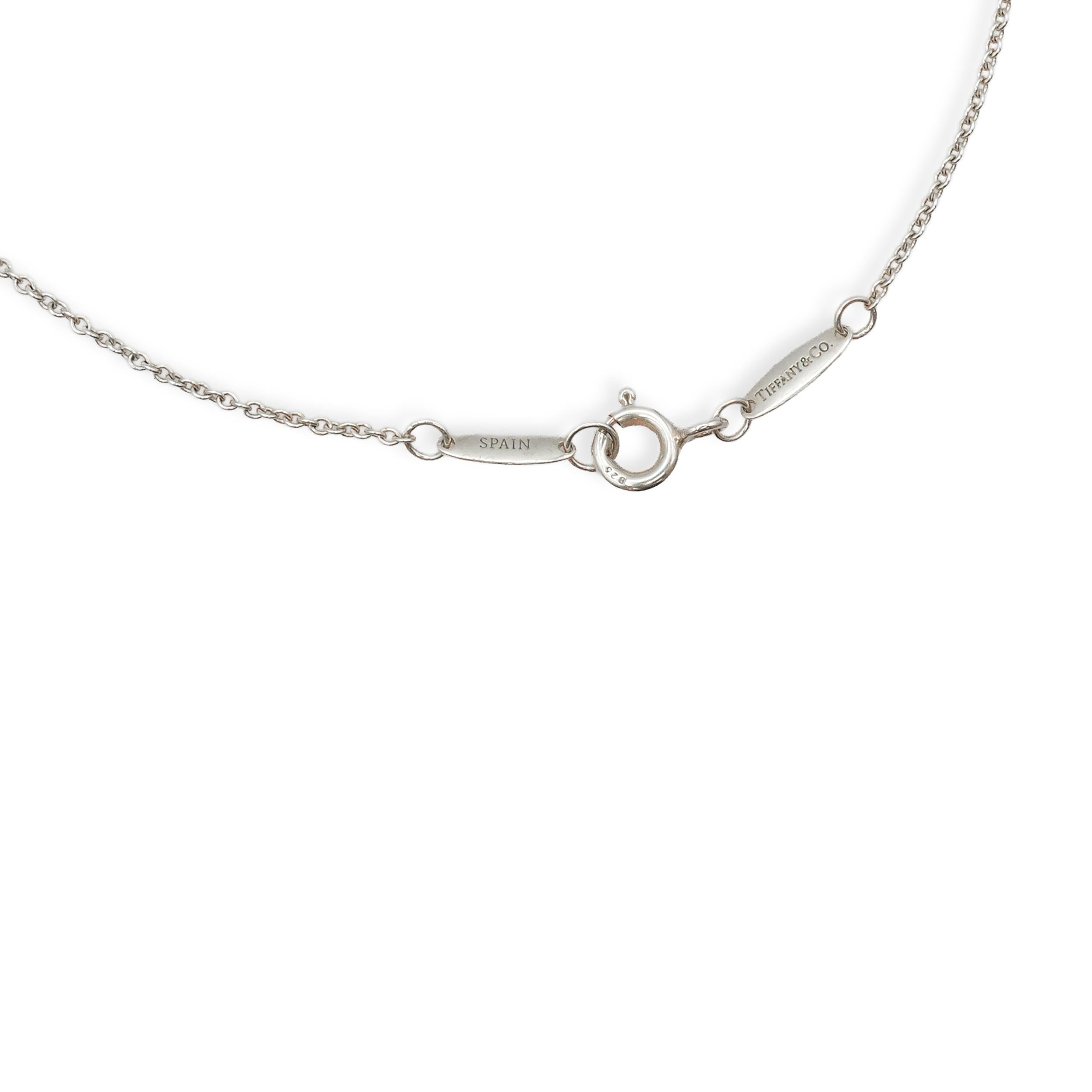 Tiffany & Co. Elsa Peretti Sterling Silver Starfish Necklace