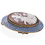 Antique "Eros with Swans" Brooch