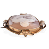 Antique "Young Queen Victoria" Cameo Brooch