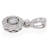 18k White Gold 0.91tcw Diamond Pendant