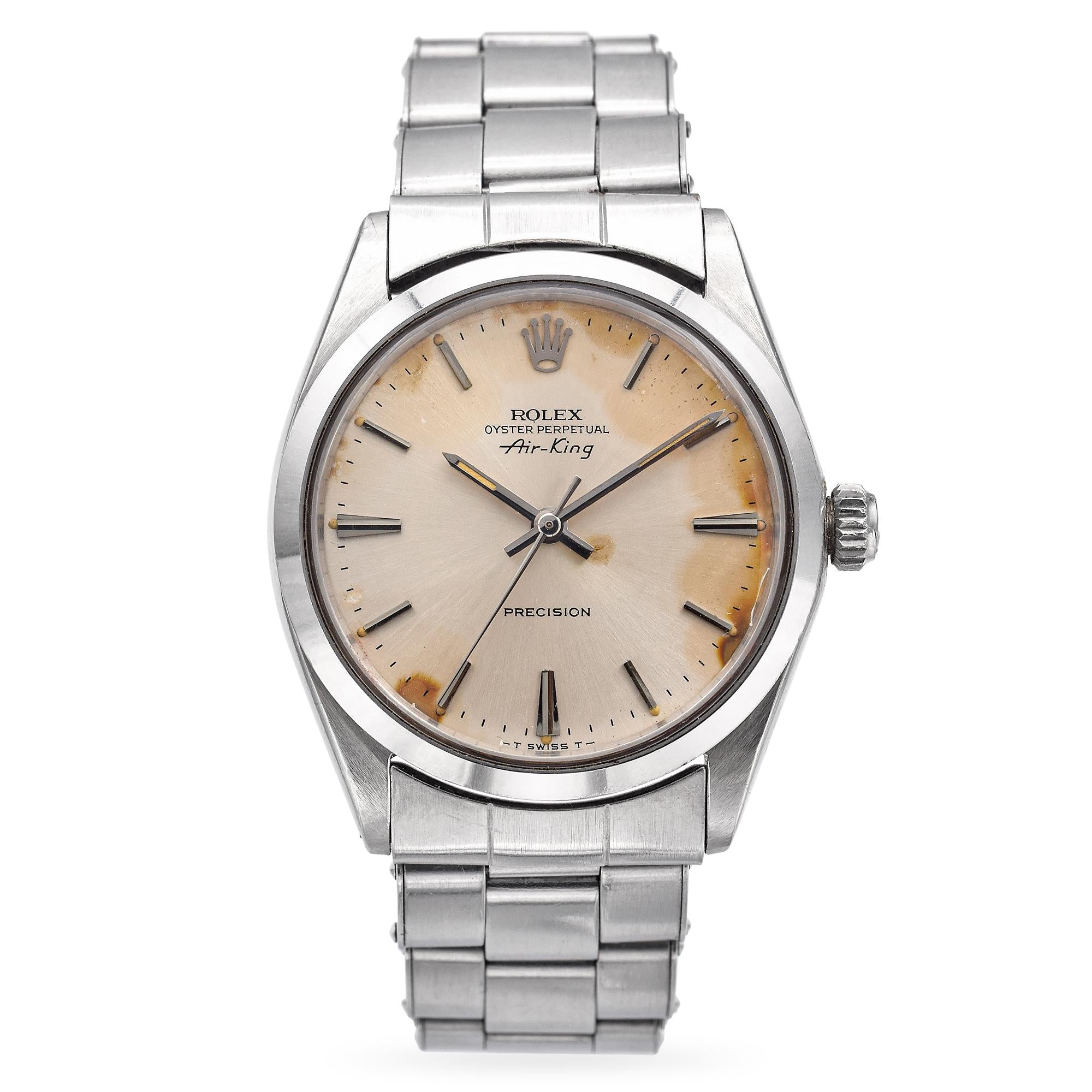 Vintage Rolex Oyster Perpetual Air-King 34mm Ref. 5500 Men's Watch