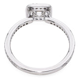 Vintage Platinum Ritani Design 1.00tcw Diamond Ring