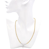 Vintage 18k Yellow Gold Diamond Necklace