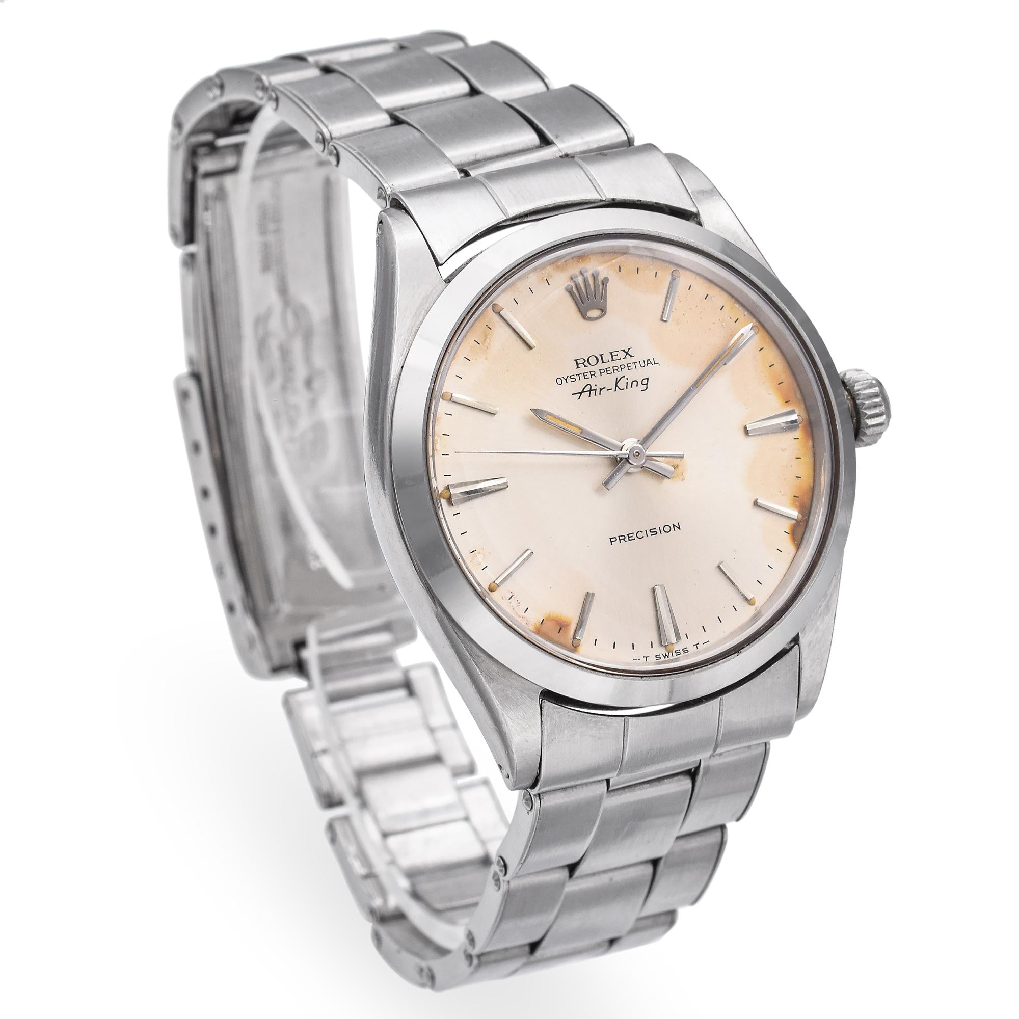 Vintage Rolex Oyster Perpetual Air-King 34mm Ref. 5500 Men's Watch
