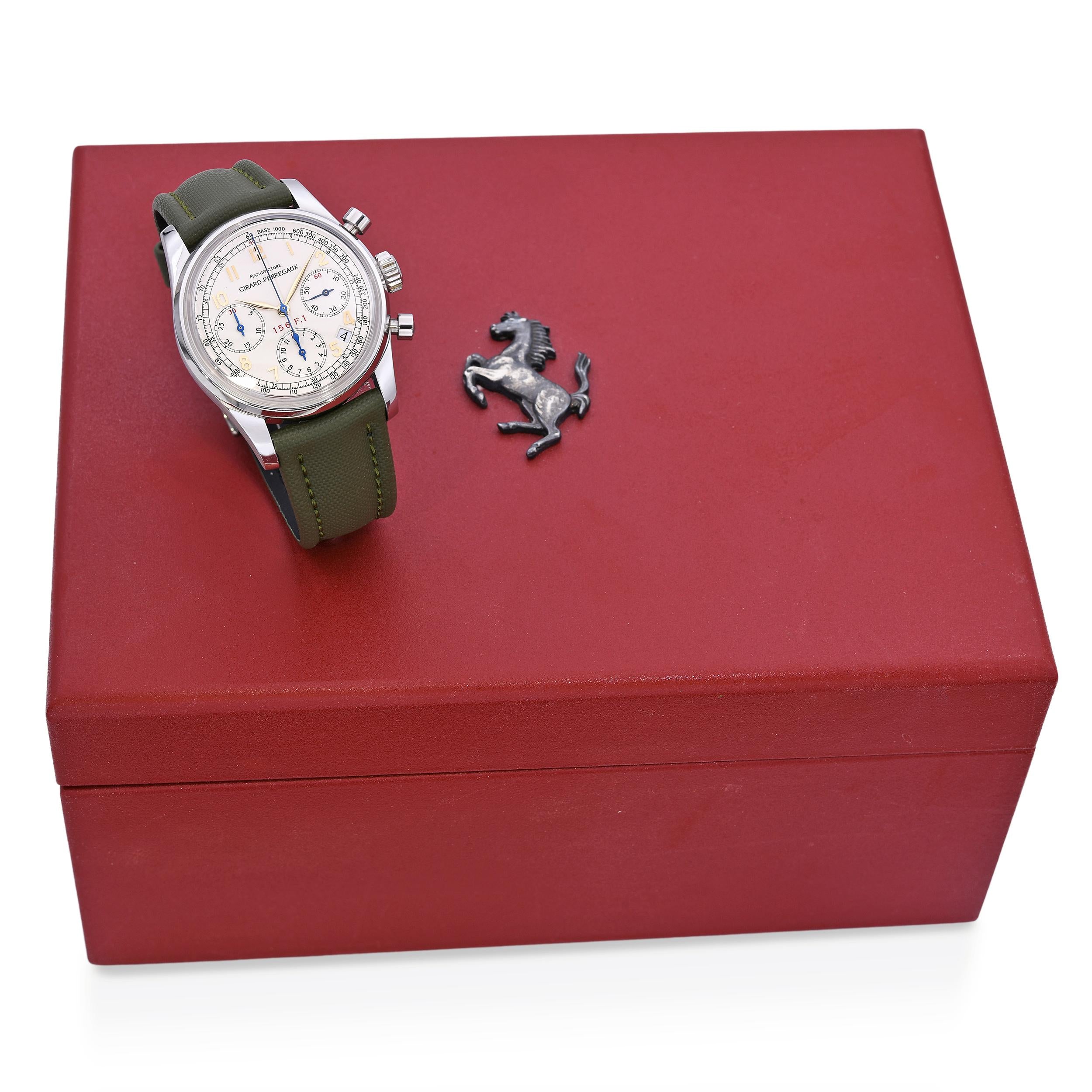 Girard-Perregaux Ferrari 156.F1 Stainless Steel 114/200 Chrono Watch Ref. 4945
