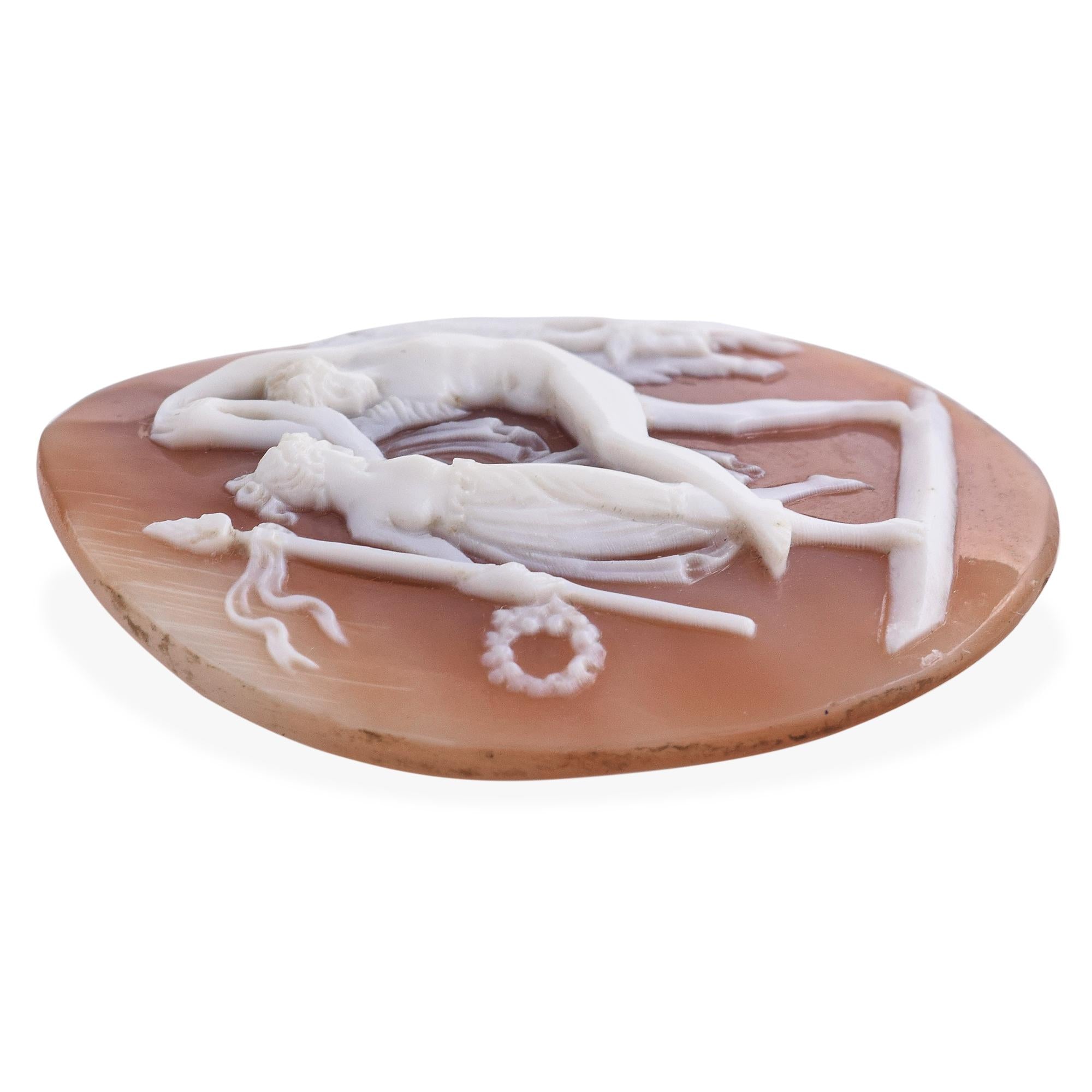 Antique "Europa Dancing with Zeus" Loose Cameo