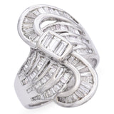 Vintage 18k White Gold 1.79tcw Diamond Ring