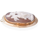 Antique "Cupid on Venus's Lap" Cameo Brooch