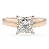 14k Yellow Gold 2.2ct K VVS2 Diamond Engagement Ring GIA