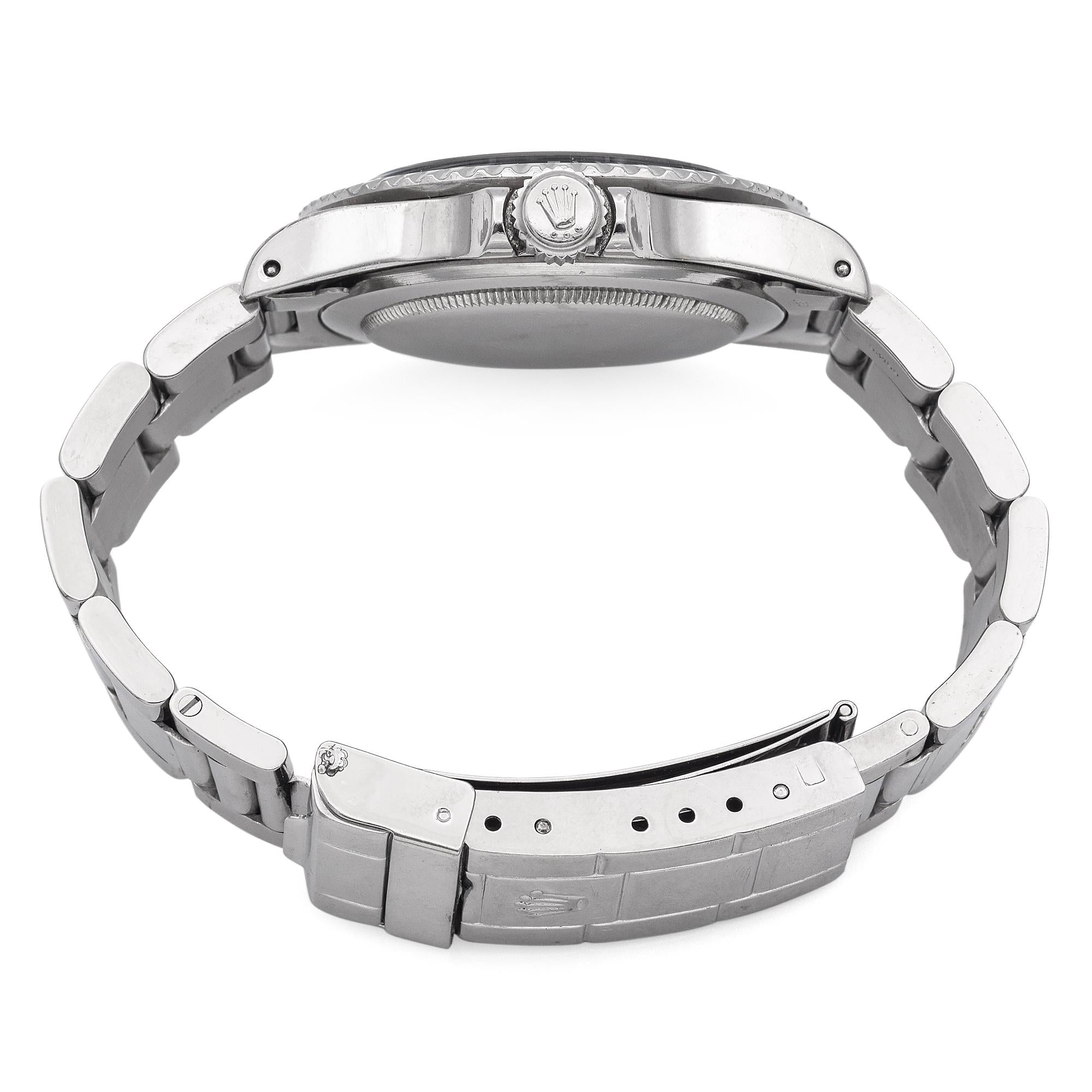 Vintage 1982 Rolex Submariner 5513 Men's Watch