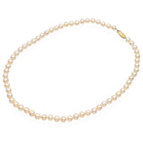 Vintage Mikimoto Blue Lagoon 14K Yellow Gold Pearl Necklace