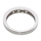 18k White Gold 0.66tcw Princess Cut Diamond Band