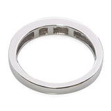 Vintage 18k White Gold Channel Set 0.33tcw Princess Cut Diamond Band