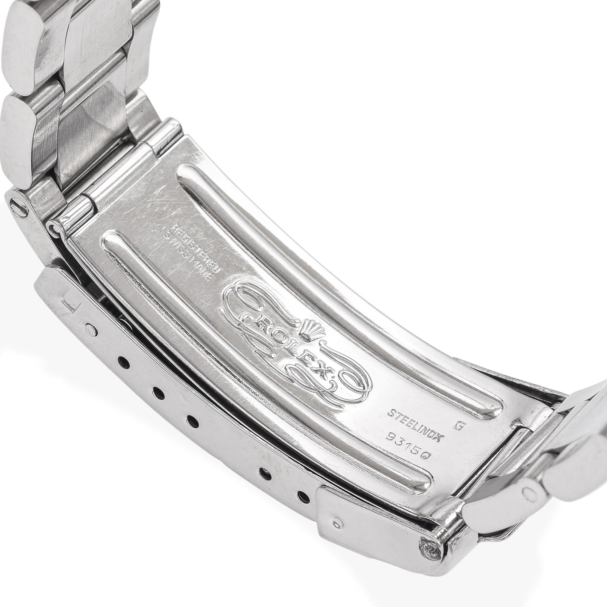 Vintage 1982 Rolex Submariner 5513 Men's Watch