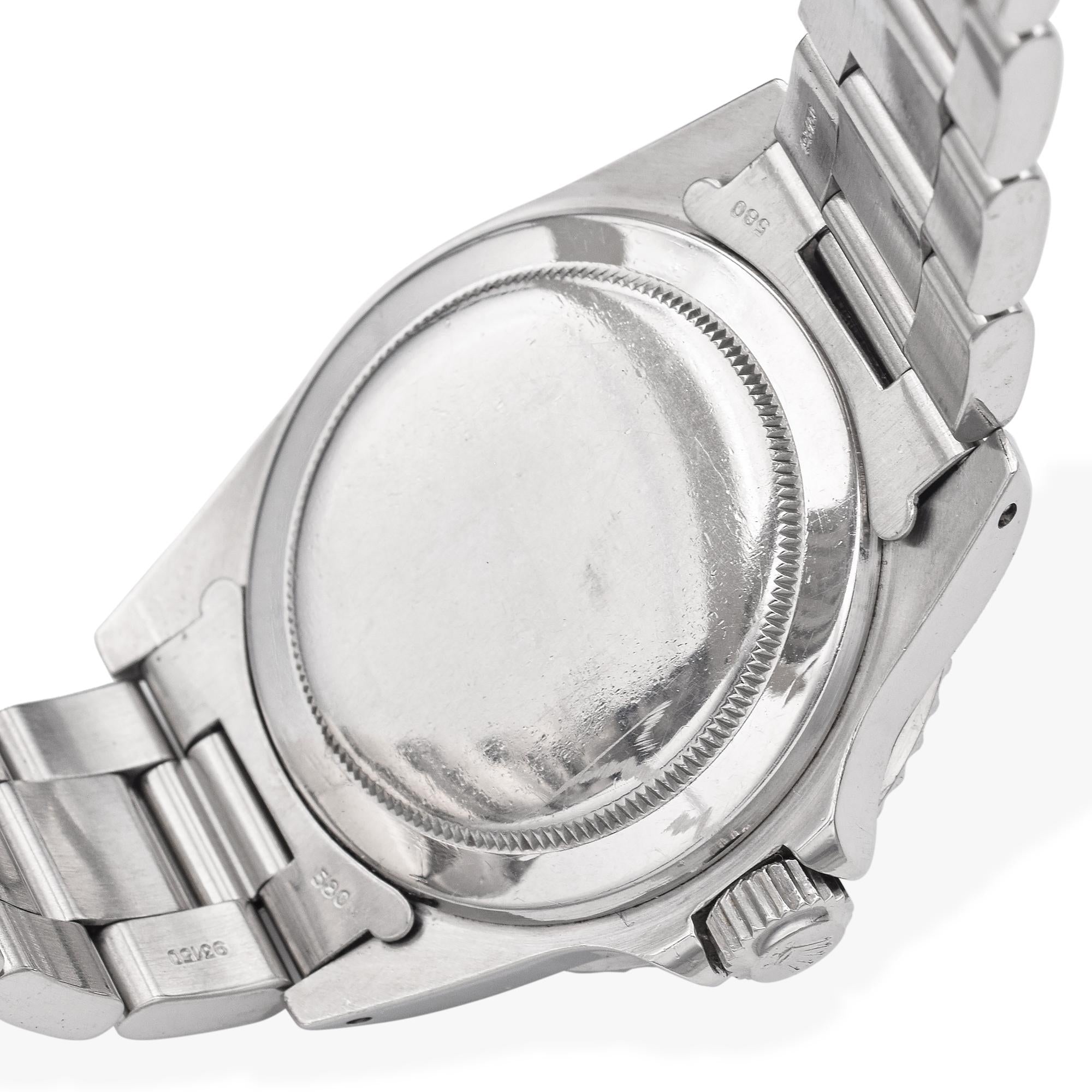 Vintage 1982 Rolex Submariner 5513 Men's Watch