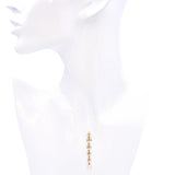 Vintage 14K Yellow Gold Leaf Motif Baroque Pearl Pendant