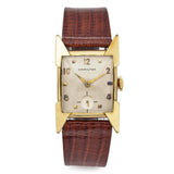 Vintage 1950s Hamilton Clark Batman Hand Wind Men's Watch Cal 753