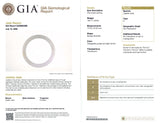 GIA Graded Type A Variegated Purple Jadeite Jade Bangle
