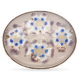 Antique Gold Vermeil Enameled Glass Brooch