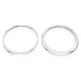 Vintage George Jensen Sterling Silver Bangle Bracelet Set