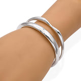 Vintage George Jensen Sterling Silver Bangle Bracelet Set