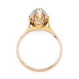 Vintage 14k Yellow Gold Crystal Opal Ring