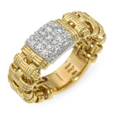 Roberto Coin 18k Yellow Gold and Diamond Jewelry Suite