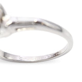 Vintage 14k White Gold 1.67tcw J Vs2 Old Euro Diamond Ring