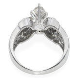 Vintage 18k White Gold 2.0tcw Marquise Diamond Ring
