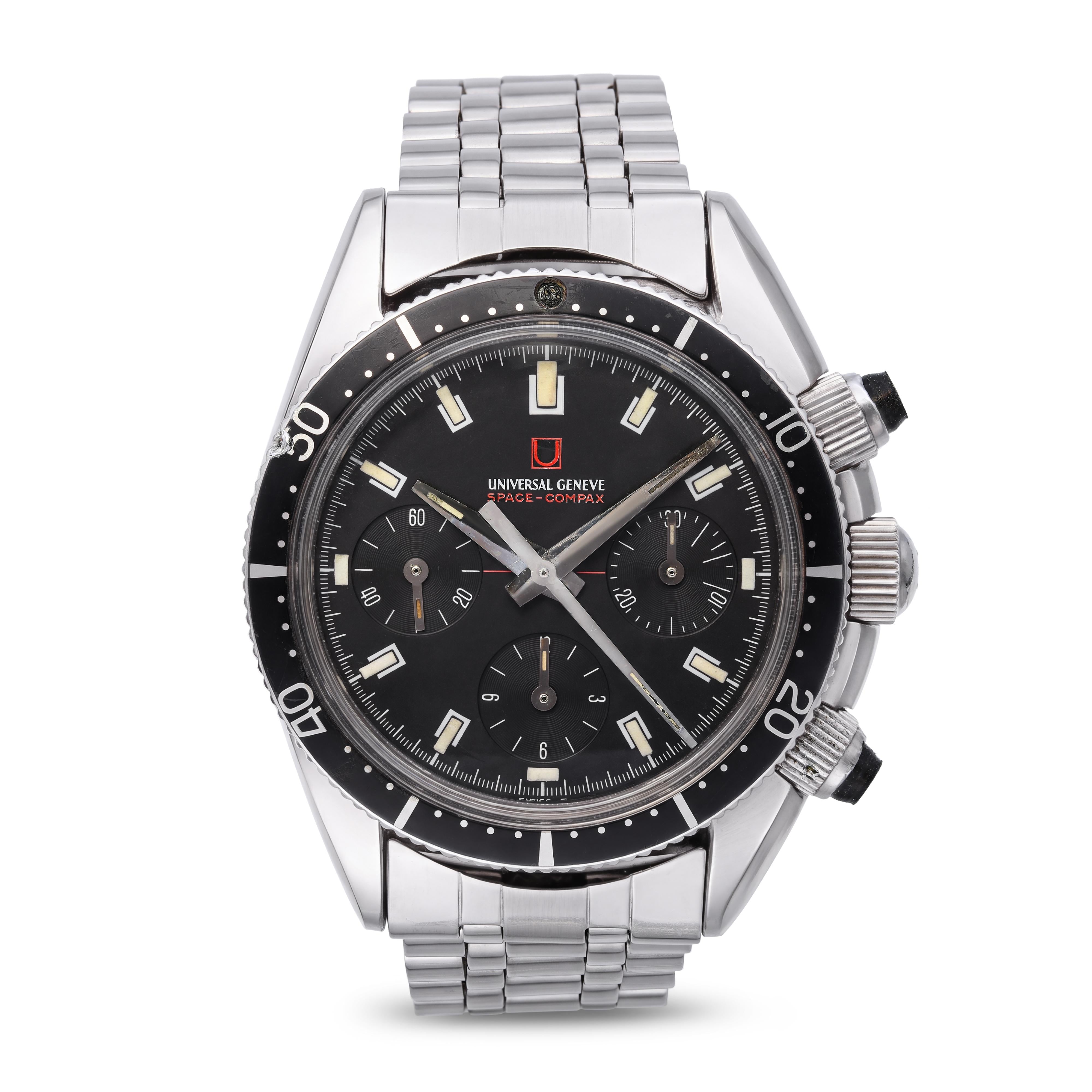 Vintage Universal Geneve Space Compax Men's Watch