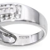 18k White Gold GIA 2.73tcw Diamond Engagement Ring GIA