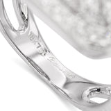 18k White Gold Prisma Diamond Pave Ring