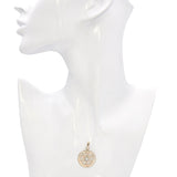 Antique 13k Yellow Gold Old Mine Cut Diamond Star of David Pendant