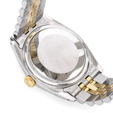 Rolex Datejust Roman Ivory Dial Two-Tone Automatic Men's Watch Ref 16233