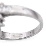 Vintage Platinum 1.02tcw Diamond Statement Ring