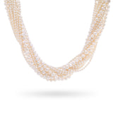 Vintage Tiffany & Co. 18k Yellow Gold Multipearl Strand Necklace