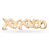 Tiffany & Co. Paloma Picasso 18k Yellow Gold XXXOOO 1983 Brooch