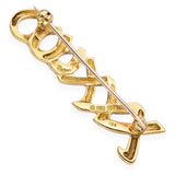 Tiffany & Co. Paloma Picasso 18k Yellow Gold XXXOOO 1983 Brooch