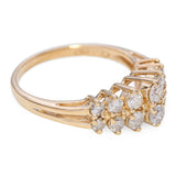 Vintage 14k Yellow Gold 0.94tcw Diamond Wedding Band Ring