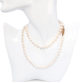 Vintage Gump's 14k Yellow Gold Pearl Necklace